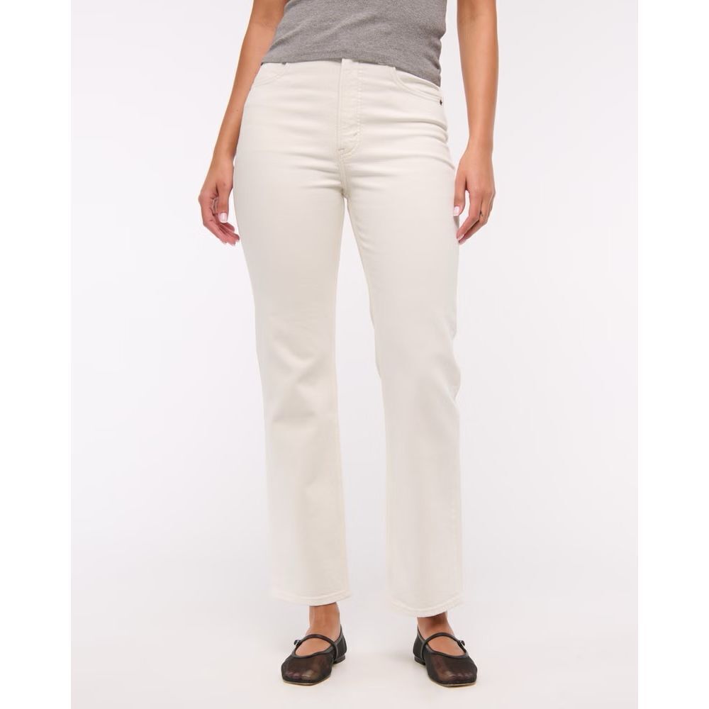 Abercrombie & Fitch The Ankle Straight Ultra High Rise Size 28/6